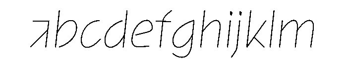 NaNRageQuikCnd Thin FONT