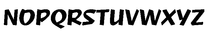 NaNRageQuikNr Bd Font UPPERCASE