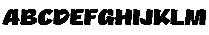 NaNRageQuikNr Blk Font UPPERCASE