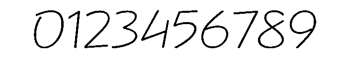NaNRageQuikNr ExtraLt Font OTHER CHARS