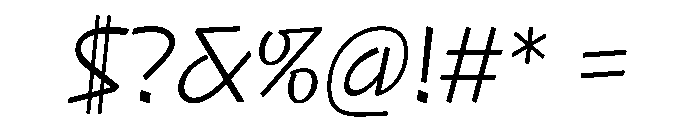 NaNRageQuikNr Lt Font OTHER CHARS