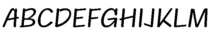 NaNRageQuikNr Reg Font UPPERCASE