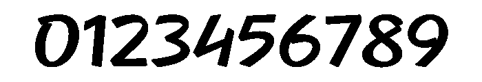 NaNRageQuikNr SemiBd Font OTHER CHARS