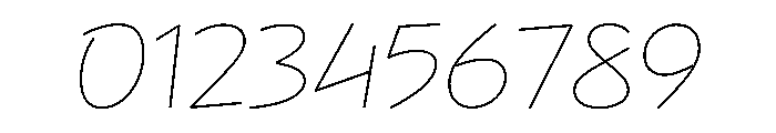 NaNRageQuikNr Thin Font OTHER CHARS