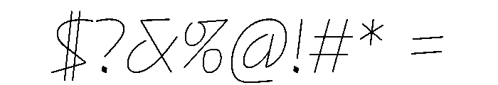 NaNRageQuikNr Thin Font OTHER CHARS