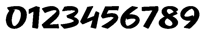 NaNRageQuikStd Bd Font OTHER CHARS