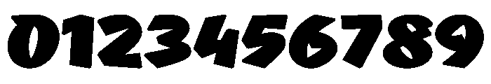 NaNRageQuikStd Blk Font OTHER CHARS