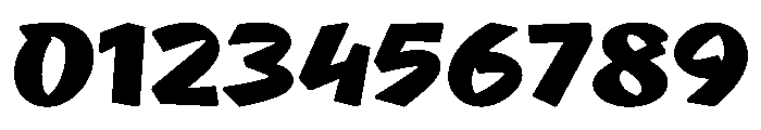 NaNRageQuikStd ExtraBd Font OTHER CHARS