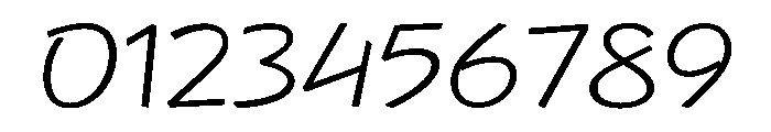 NaNRageQuikStd Lt Font OTHER CHARS