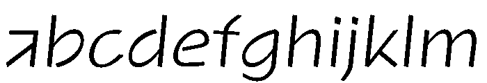 NaNRageQuikStd Lt FONT