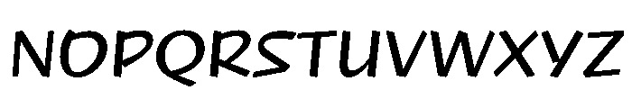 NaNRageQuikStd Med Font UPPERCASE