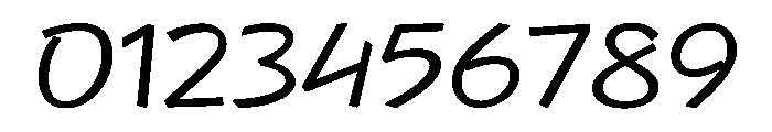 NaNRageQuikStd Reg Font OTHER CHARS