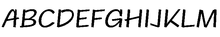 NaNRageQuikStd Reg Font UPPERCASE