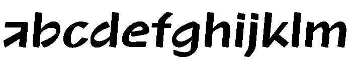 NaNRageQuikStd SemiBd FONT