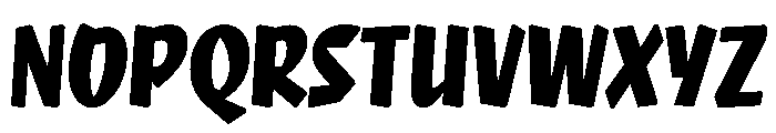 NaNRageQuikXCnd ExtraBd Font UPPERCASE