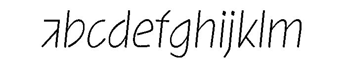NaNRageQuikXCnd ExtraLt FONT