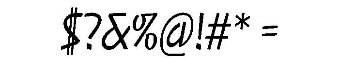 NaNRageQuikXCnd Reg Font OTHER CHARS