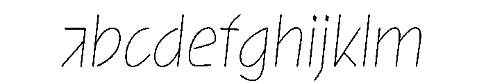 NaNRageQuikXCnd Thin FONT