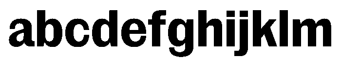 NaNRageSansCnd Bd FONT
