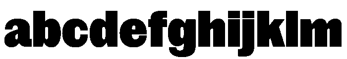 NaNRageSansCnd Blk FONT