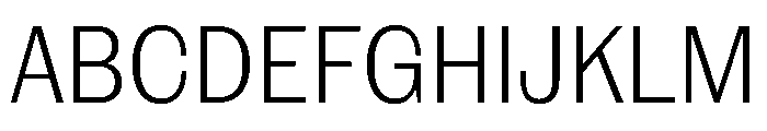 NaNRageSansCnd Lt Font UPPERCASE
