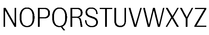 NaNRageSansCnd Lt Font UPPERCASE