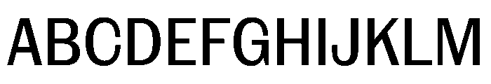 NaNRageSansCnd Med Font UPPERCASE