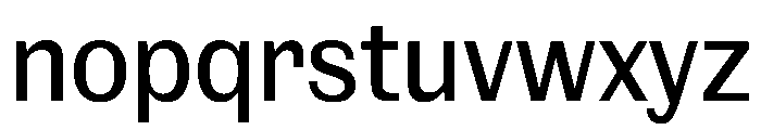NaNRageSansCnd Med Font LOWERCASE