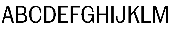 NaNRageSansCnd Reg Font UPPERCASE