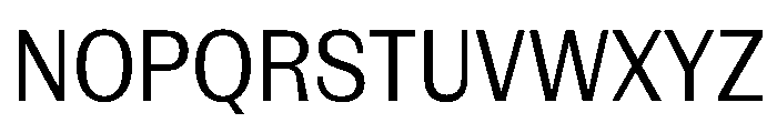 NaNRageSansCnd Reg Font UPPERCASE
