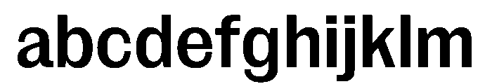 NaNRageSansCnd SemiBd FONT