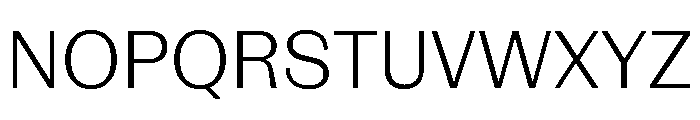 NaNRageSansNr Lt Font UPPERCASE