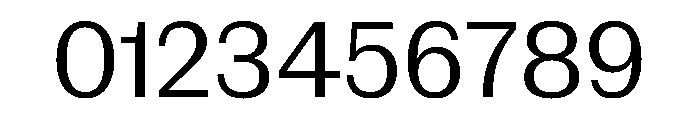 NaNRageSansNr Reg Font OTHER CHARS