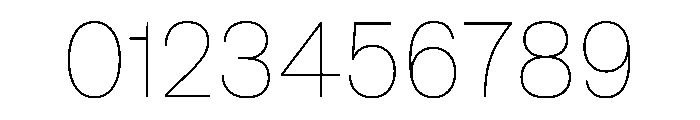 NaNRageSansNr Thin Font OTHER CHARS