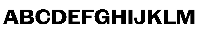 NaNRageSansStd Bd Font UPPERCASE