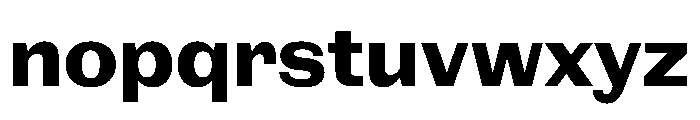 NaNRageSansStd Bd Font LOWERCASE