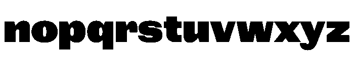 NaNRageSansStd Blk Font LOWERCASE