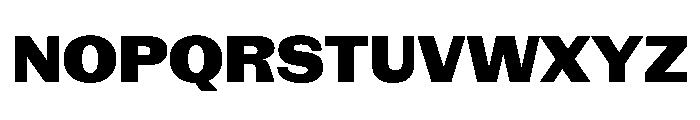 NaNRageSansStd ExtraBd Font UPPERCASE