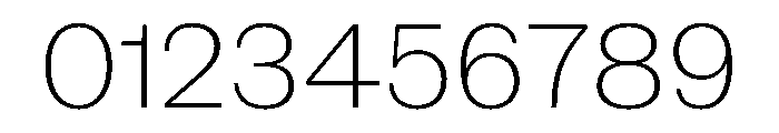 NaNRageSansStd ExtraLt Font OTHER CHARS