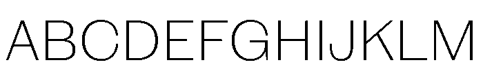 NaNRageSansStd ExtraLt Font UPPERCASE