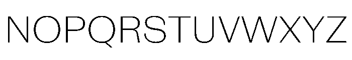 NaNRageSansStd ExtraLt Font UPPERCASE