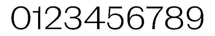 NaNRageSansStd Lt Font OTHER CHARS