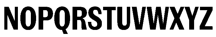 NaNRageSansXCnd Bd Font UPPERCASE