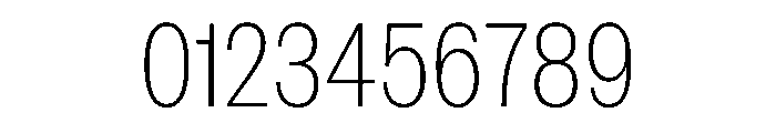 NaNRageSansXCnd ExtraLt Font OTHER CHARS
