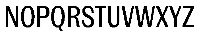 NaNRageSansXCnd Med Font UPPERCASE