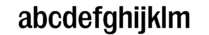 NaNRageSansXCnd SemiBd FONT