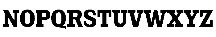 NaNRageSlabCnd Bd Font UPPERCASE