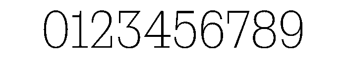 NaNRageSlabCnd ExtraLt Font OTHER CHARS