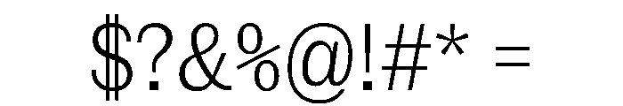 NaNRageSlabCnd Lt Font OTHER CHARS