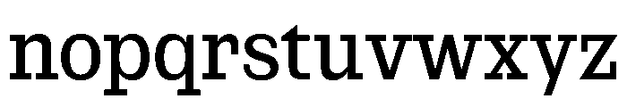 NaNRageSlabCnd Med Font LOWERCASE